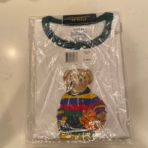 NWT Kids Polo Bear T-Shirt - Brand New in Bag